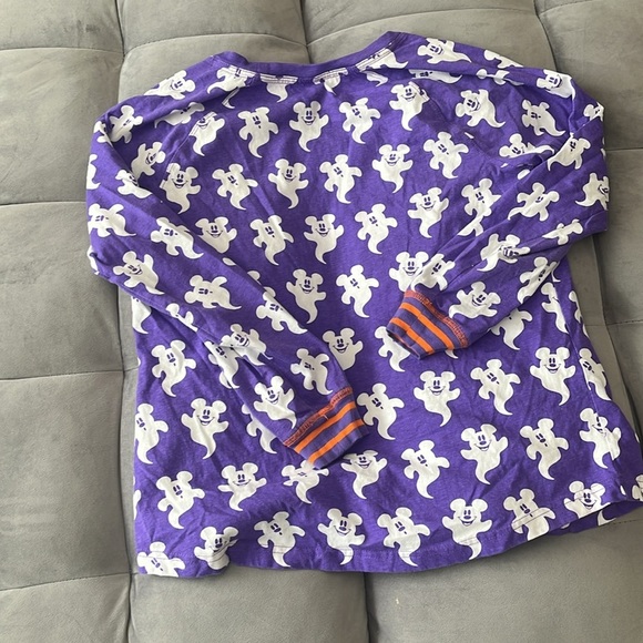 “Disney- Ghost Mickey Mouse Long Sleeve Top size medium” - Picture 5 of 6